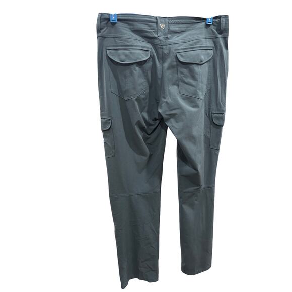 KÜHL Women’s Technical Pants 10R Dark Slate Blue Hiking Gorpcore Rollup - Picture 7 of 8